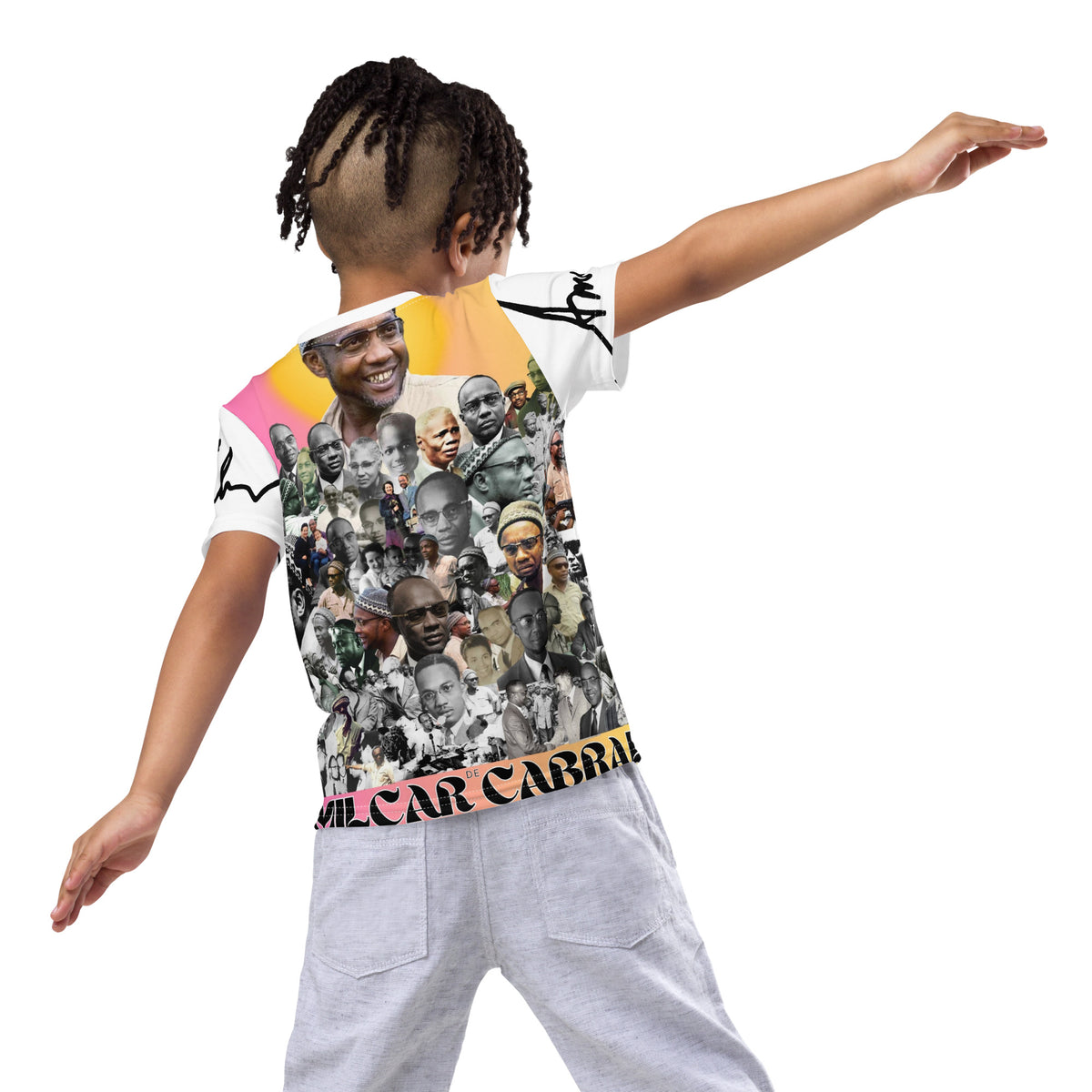 Amilcar Cabral CTN Kids crew neck t-shirt