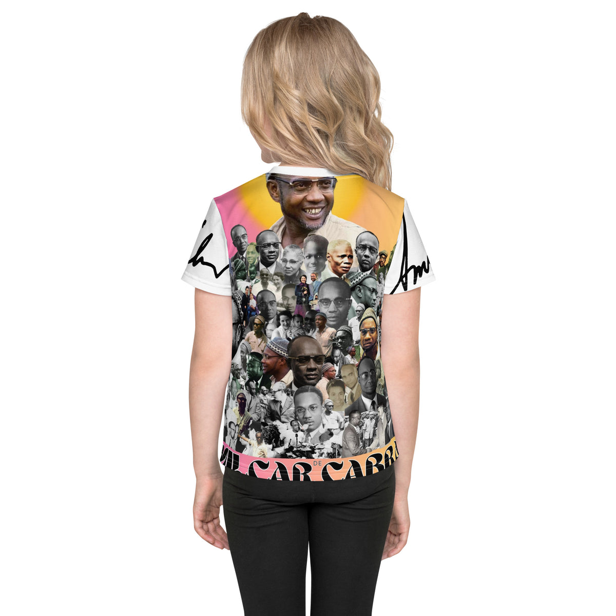 Amilcar Cabral CTN Kids crew neck t-shirt