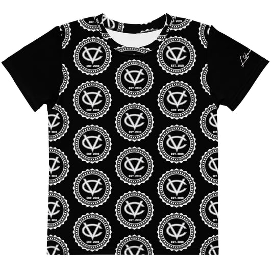 CvLs AOP Kids crew neck t-shirt