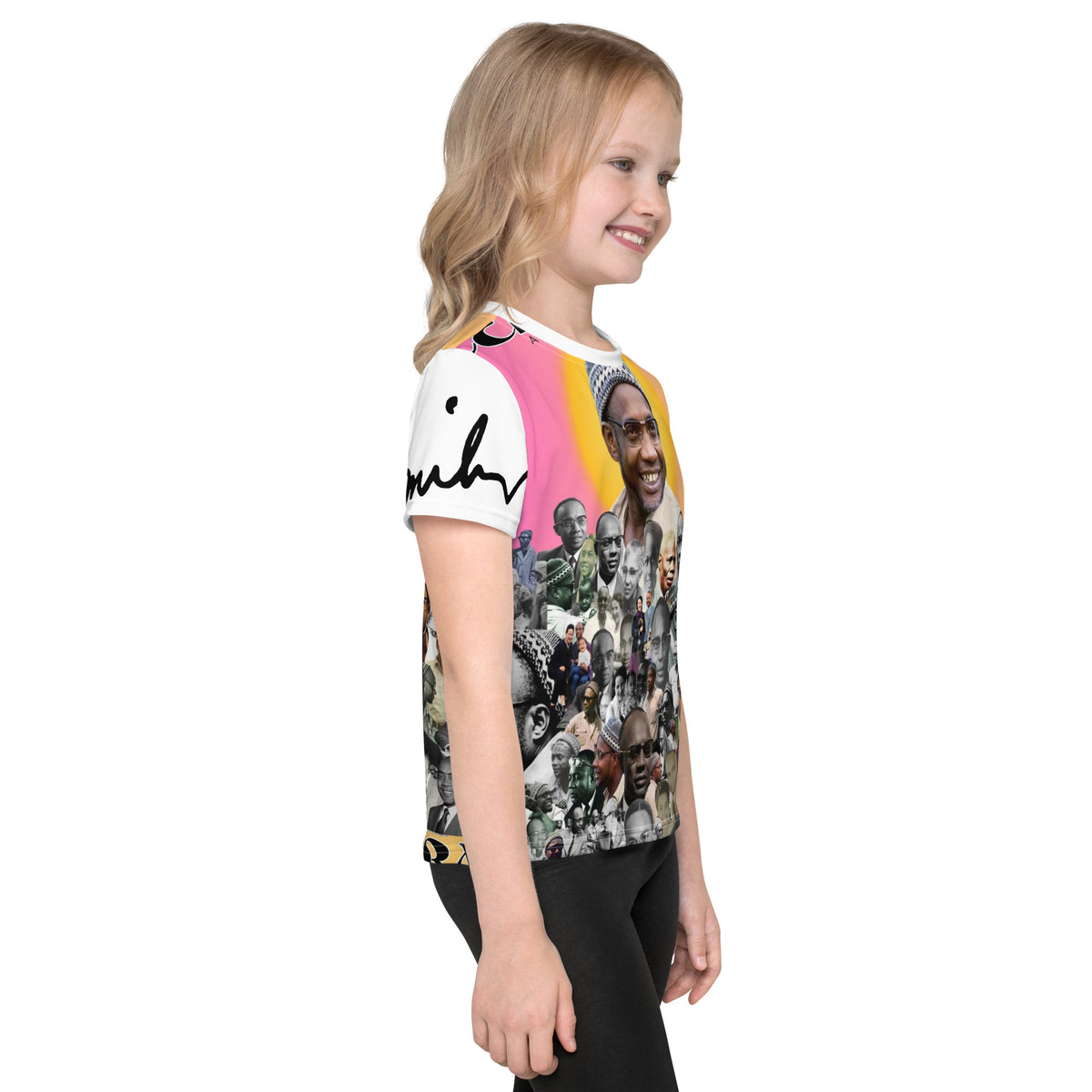 Amilcar Cabral CTN Kids crew neck t-shirt