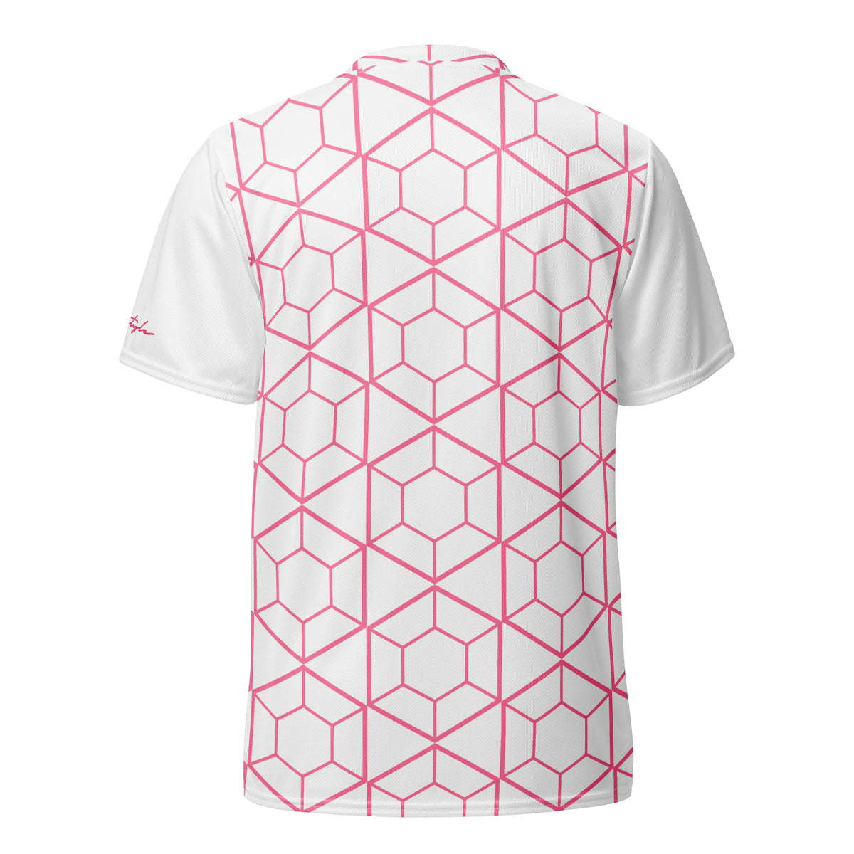 CvLs GL unisex sports jersey (White/Pink)