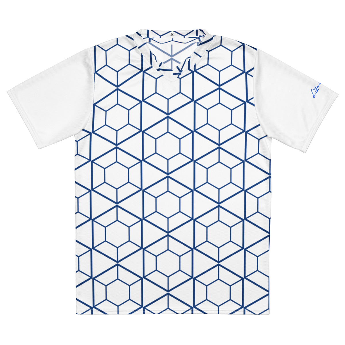 CvLs GL unisex sports jersey (White/Blue)