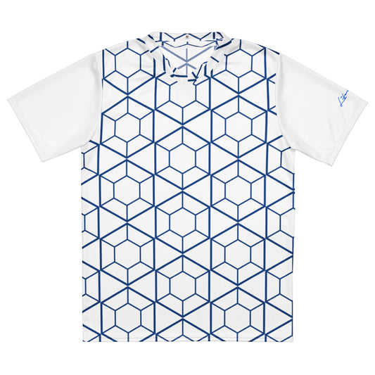 CvLs GL unisex sports jersey (White/Blue)