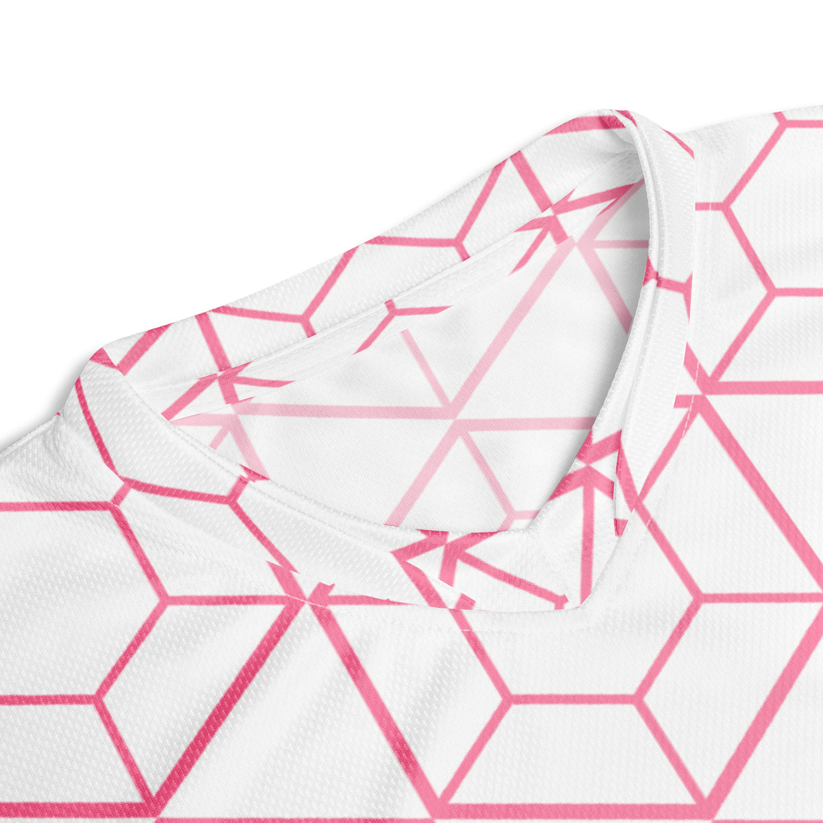 CvLs GL unisex sports jersey (White/Pink)