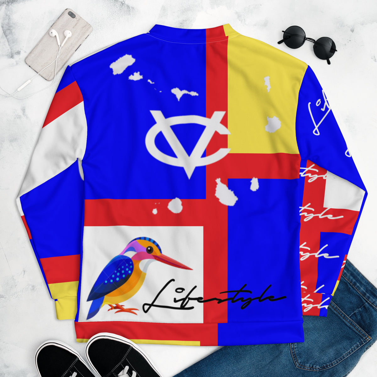 CvLs Colors Unisex Bomber Jacket