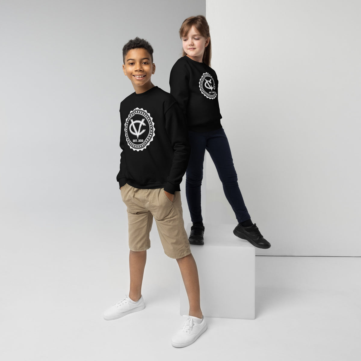 Cvls BL Youth crewneck sweatshirt