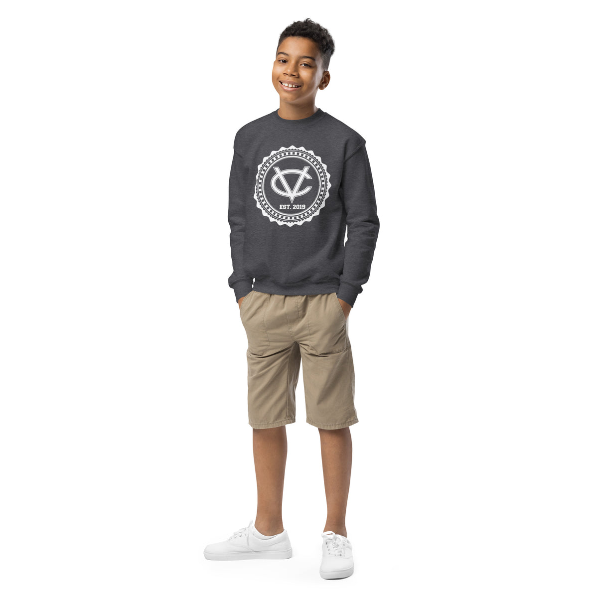 Cvls BL Youth crewneck sweatshirt