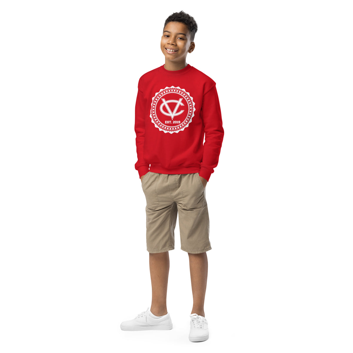 Cvls BL Youth crewneck sweatshirt